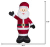 The Holiday Time Large 6.5FT Plush Santa Holiday Yard Inflatable