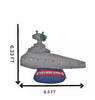 Disney Star Wars 6-FT LED Star Destroyer Inflatable Christmas Inflatable