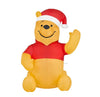 Gemmy 3.5 ft. Tall LED Winnie the Pooh Christmas Holiday Inflatable