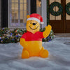 Gemmy 3.5 ft. Tall LED Winnie the Pooh Christmas Holiday Inflatable