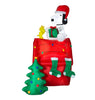 Gemmy Peanuts 8.5-ft Lighted Snoopy on a Doghouse Christmas Inflatable