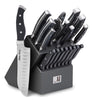 Supreme Series 19-Piece High Carbon Stainless Steel Knife Set in Gray Block