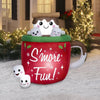 Holiday Time 4.5ft Tall Smores Spa Mug Christmas Inflatable