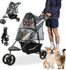 Petique Revolutionary Durable Pet Stroller for Pets up to 50-lbs Galaxy Gray