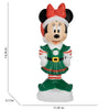 Gemmy 14-inch Mickey and Minnie Plastic Mold Lighted Christmas Decor