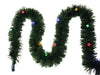 GE Color Choice Pre-lit 25-FT Artificial Garland with 50 Dual Color LED Lights