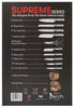 Supreme Series 19-pc High Carbon Stainless Steel Knife Set in Wood Block