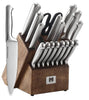 Supreme Series 19-pc High Carbon Stainless Steel Knife Set in Wood Block