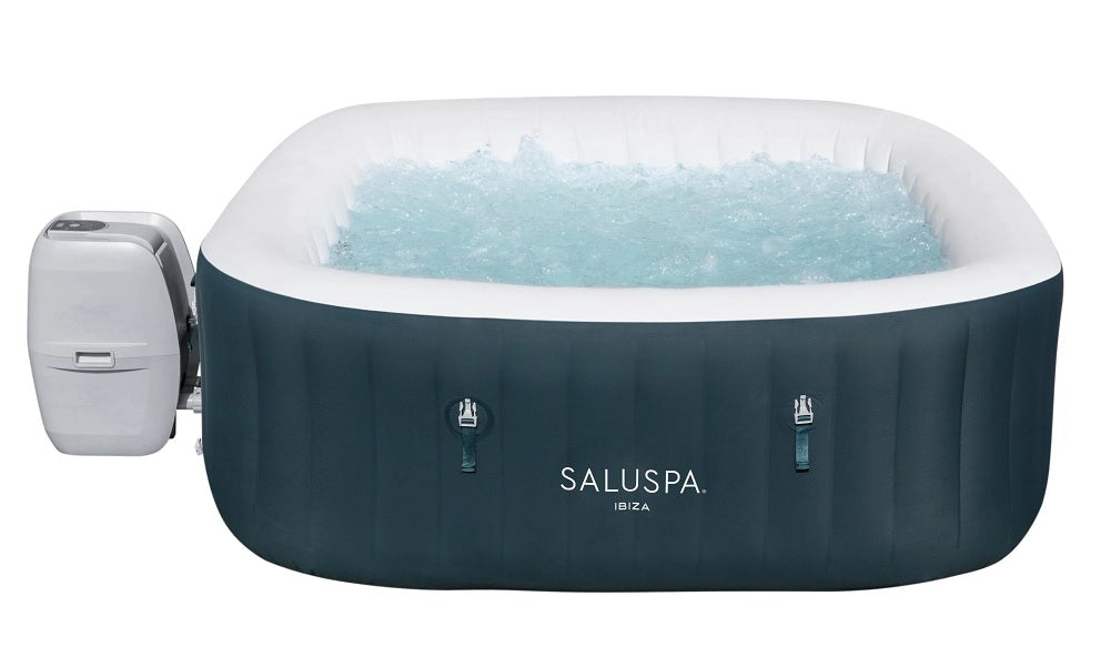 Coleman SaluSpa Ibiza AirJet Inflatable Hot Tub Spa 4-6 Person 71in X 71in X 26in