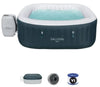 Coleman SaluSpa Ibiza AirJet Inflatable Hot Tub Spa 4-6 Person 71in X 71in X 26in