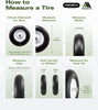 Marathon 92010 Flat Free 20" Replacement Tire Assembly for Rubbermaid Big Wheel Carts