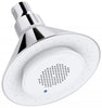 Kohler Moxie Single-Function Showerhead with Wireless Speaker Polished Chrome