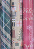 Kirkland 3 Roll Christmas Gift Wrap 270 sq ft Plaid/Nutcracker/Merry Christmas