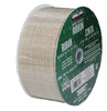 Kirkland Wire Edged 2.5-inch Beige Burlap Ribbon 50yd X 2.5in