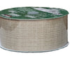 Kirkland Wire Edged 2.5-inch Beige Burlap Ribbon 50yd X 2.5in