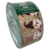 3-Pack Kirkland Signature Holiday Gnome Burlap Ribbon Wire Edged 50 Yards x 2.5 inches