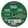 3-Pack Kirkland Signature Wire Edged Green and Black Plaid Ribbon 50 yards X 1.5 inches
