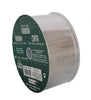 Kirkland Signature Wire Edged Silver Metallic Ribbon 50yard x 2.5inch