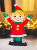 Holiday Time 4-FT Tall Jolly Elf Holiday Inflatable