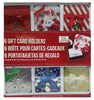 Christmas/Holiday Gift Card Holders - 6 Pack