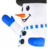 Gemmy 9-FT Giant-Sized LED Snowman in Top Hat & Blue Scarf Christmas Inflatable