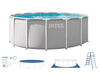 Intex 26725EP 15ft X 48in Prism Frame Above Ground Swimming Pool Set with Filter Pump