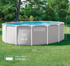 Intex 26725EP 15ft X 48in Prism Frame Above Ground Swimming Pool Set with Filter Pump