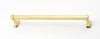 Alno Inc A6520-18-PB 18" Wall Mounted Towel Bar Finish: Polished Brass