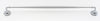 Alno A6720-24-PC: 24" Charlie's Collection Towel Bar - Polished Chrome