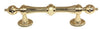 Alno A6929-4- PB 4 Ornate Collections Pulls, Polished Brass