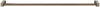Alno A7120-24-SN Spa 2 Modern Towel Bars, Satin Nickel