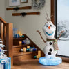 Disney 4-Foot Animated LED Holiday Olaf Wearing a Holiday Scarf