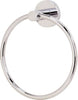Alno A8340-PN Contemporary I Modern Towel Rings, 6", Polished Nickel