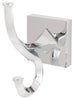 AlnoA8499PC Contemporary II Robe Hook solid brass Polished Chrome finish