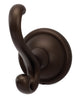 Alno A9299-BARC Yale Universal Robe Hook solid brass dark Barcelona finish