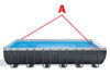 Replacement Horizontal Pole (A) for 24ftX12ftX52in Rectangular Ultra Frame Pool