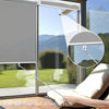 YCUHEN Cordless Roller Shades Pull Down Window Blinds Grey 32"W X 72"L