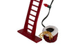 Mr. Christmas 43" Black Animatronic Super Climbing Santa Holiday Decoration