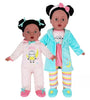 Sweet Sisters Pajama Party 13in and 16in Vinyl Dolls and Accessories Black Hair