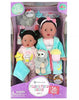 Sweet Sisters Pajama Party 13in and 16in Vinyl Dolls and Accessories Black Hair