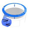 AirZone 14FT Spring Trampoline Spring Pad Replacement Blue
