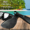Bimini H2O Gear Alcyon Snorkeling Fins Fully Adjustable fits 9 and half to 14