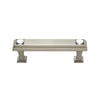 AlnoC213-3-SN 3 PULL Crystal Series Collections Pulls, Satin Nickel