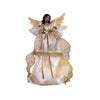 GE 14-inch StayBright Angel White/Gold Christmas Tree Topper