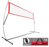Freestanding 12-Foot Volleyball Net with 5 Adjustable Heights