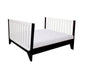 Arm's Reach Concepts Aurora Contempo Toddler Bed & Day Bed Conversion Kit, Espresso/White