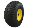 Marastar 15x6.00-6 Pneumatic Replacement Front Tire and Wheel Assembly