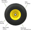 Marastar 15x6.00-6 Pneumatic Replacement Front Tire and Wheel Assembly