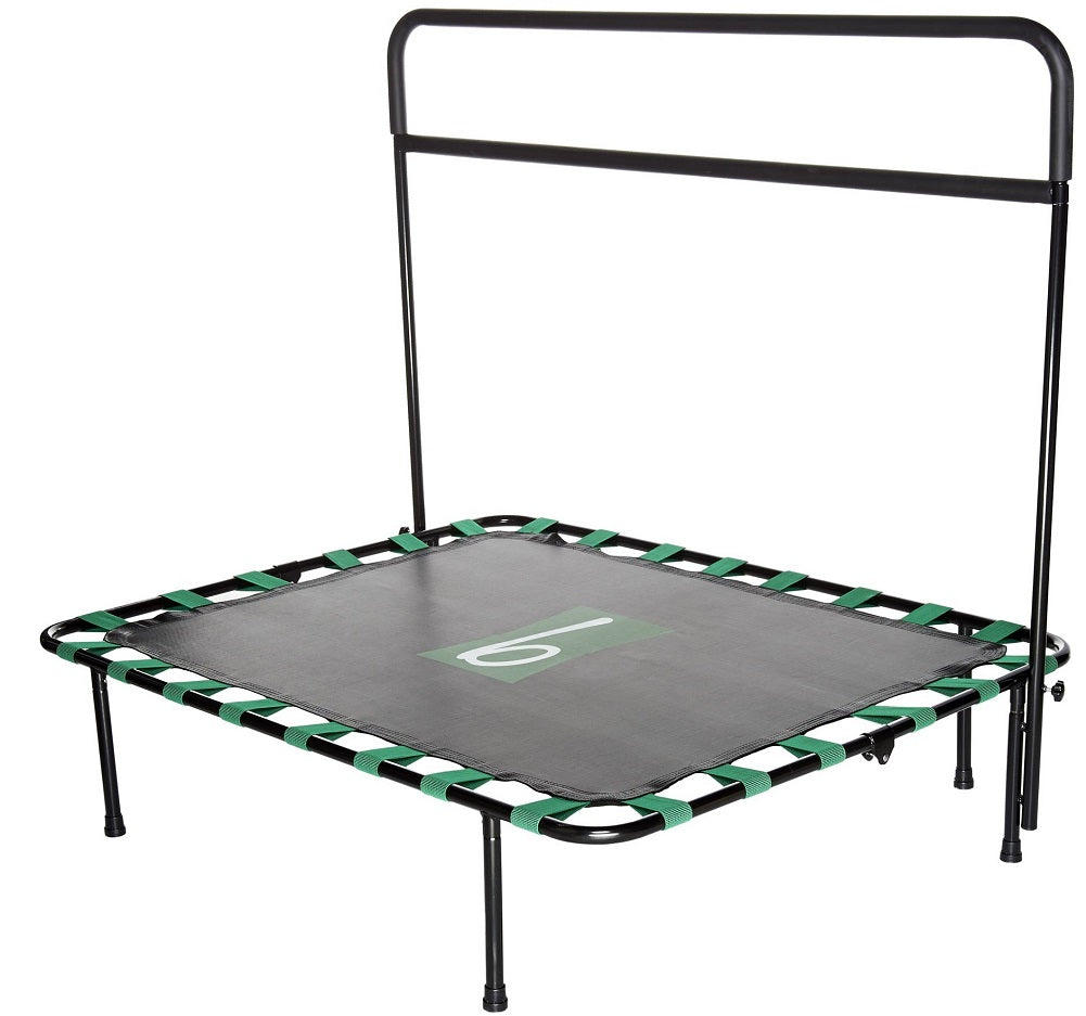 b bOUNDER Exercise Trampoline  Rebounder with Balance Barre and DVD