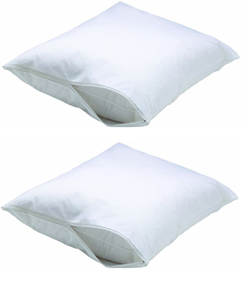 BedShield Pillow Encasement Queen Size, 2-Pack